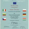 I vieta 9-ajame Europos jaunimo chorų konkurse „Giuseppe Zelioli”