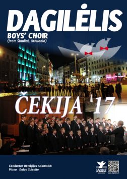 2017 „Dagilėlio“ koncertinė kelionė į Čekiją