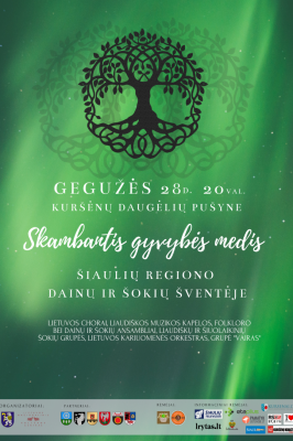 28-05-2022 20:00 Šiauliai region song and dance festival in Kuršėnai